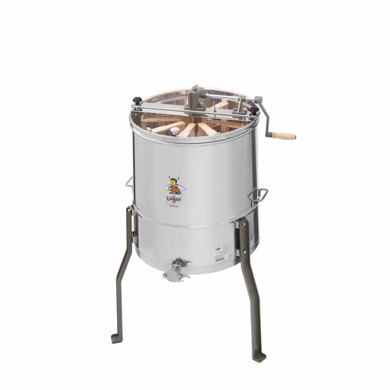 Logar estrattore radiale 9 telaini, vasca Ø 52 cm, azionamento manuale