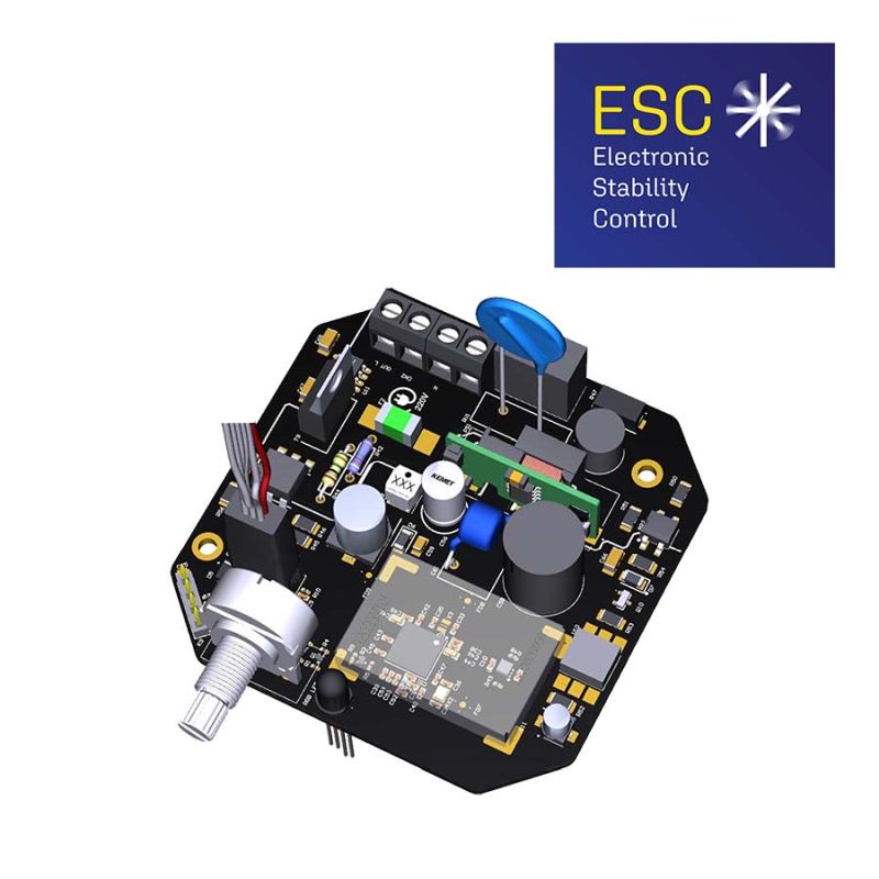 ESC – sistema elettronico di stabilizzazione per estrattore di miele