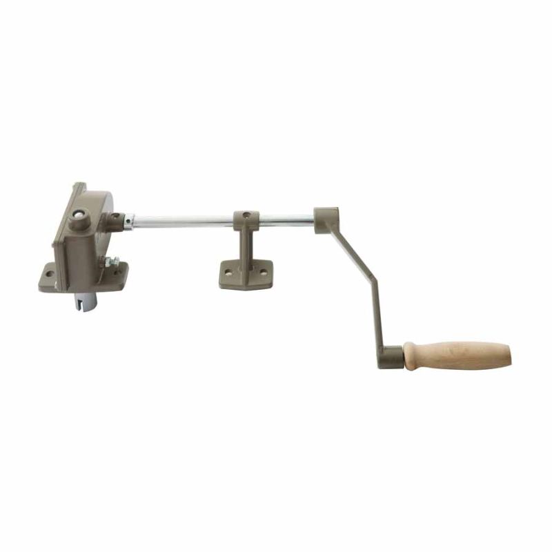 Azionamento manuale con ruota libera e freno