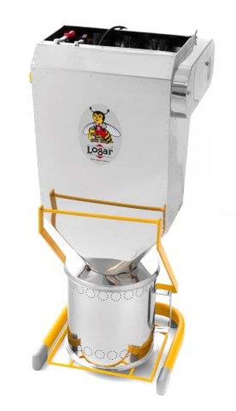 Dispositivo spazzolatore per api 30 cm, 12 V/DC, acciaio inox