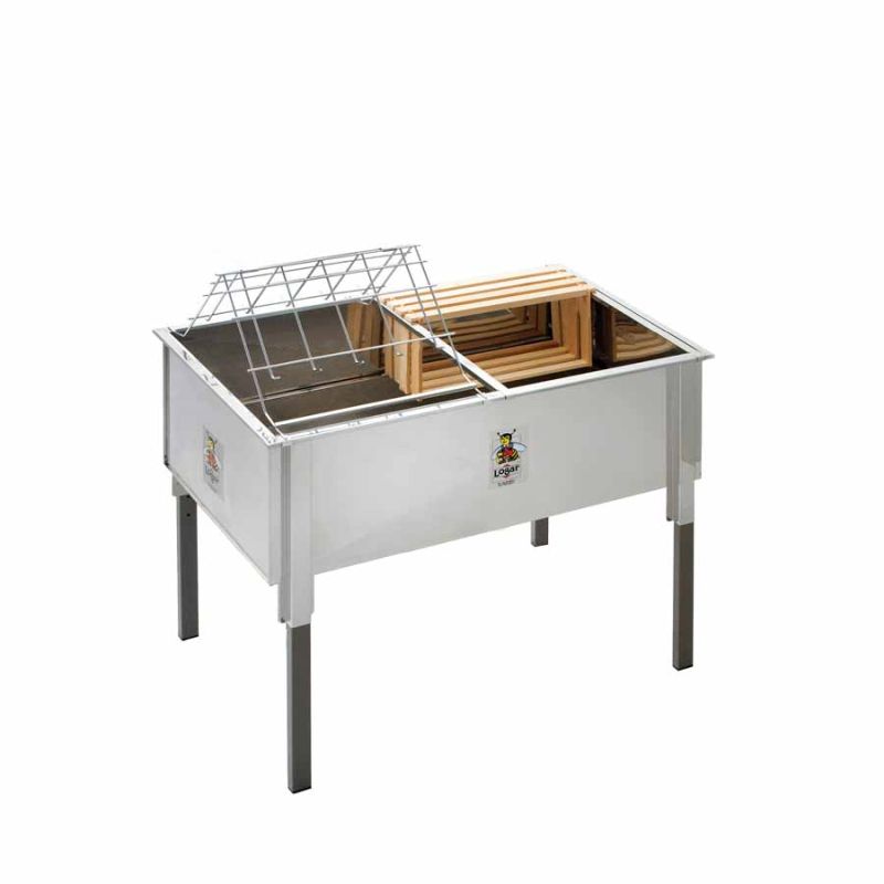 Logar Vasca di disopercolatura 100 cm, orizzontale in acciaio inox (Art. 8020)