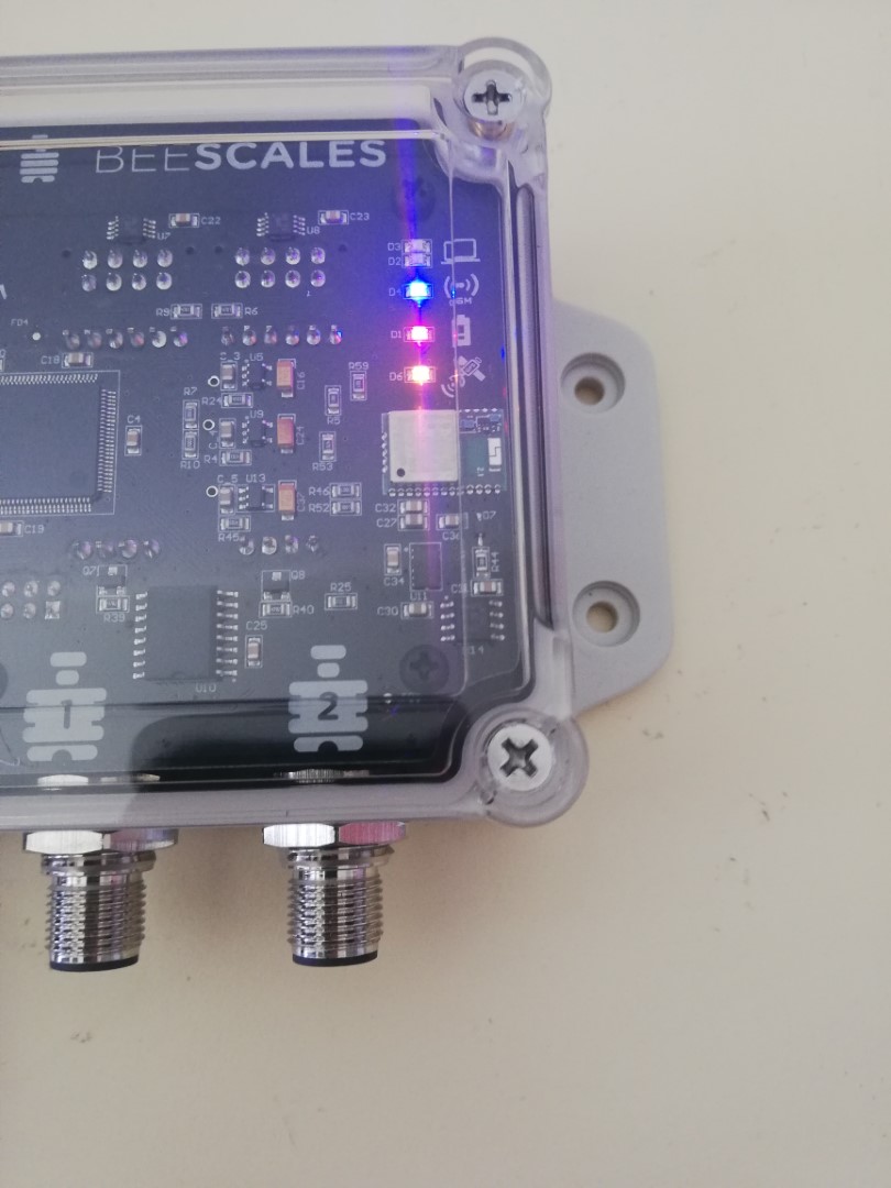 Tecnologia GPS per bilance per alveari