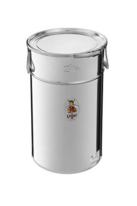 Logar contenitore stoccaggio conico 50 kg con anello di serraggio e guarnizione (Art. Nr. 2105)