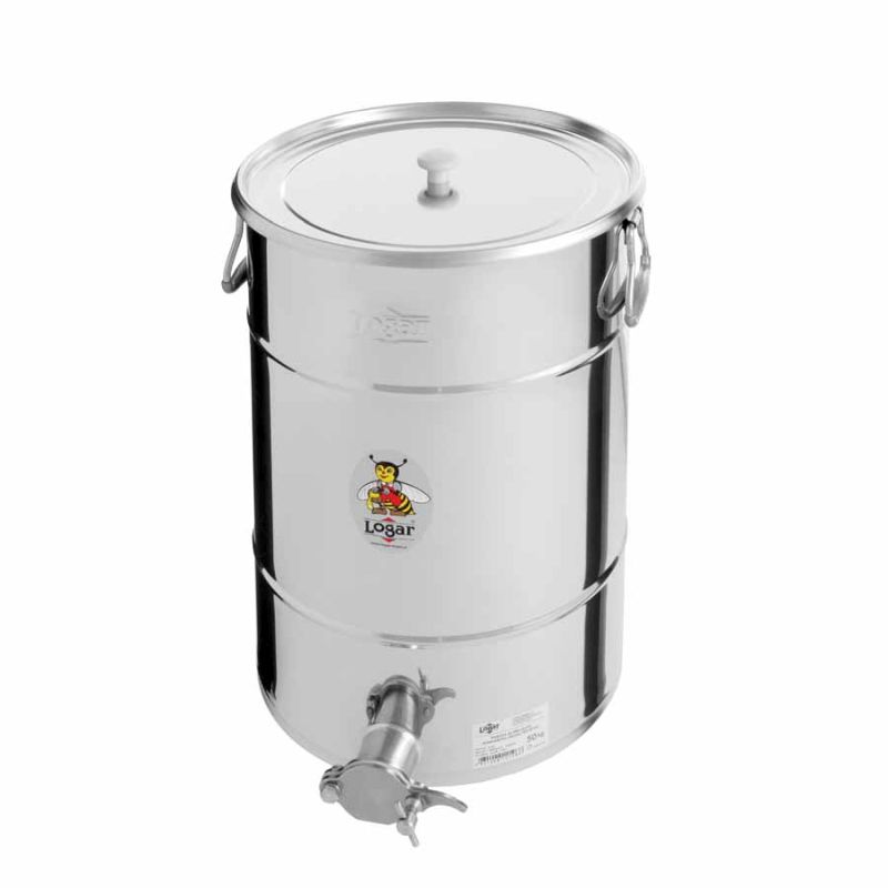Contenitore Logar 50 kg con rubinetto per miele (Art. Nr. 2106)