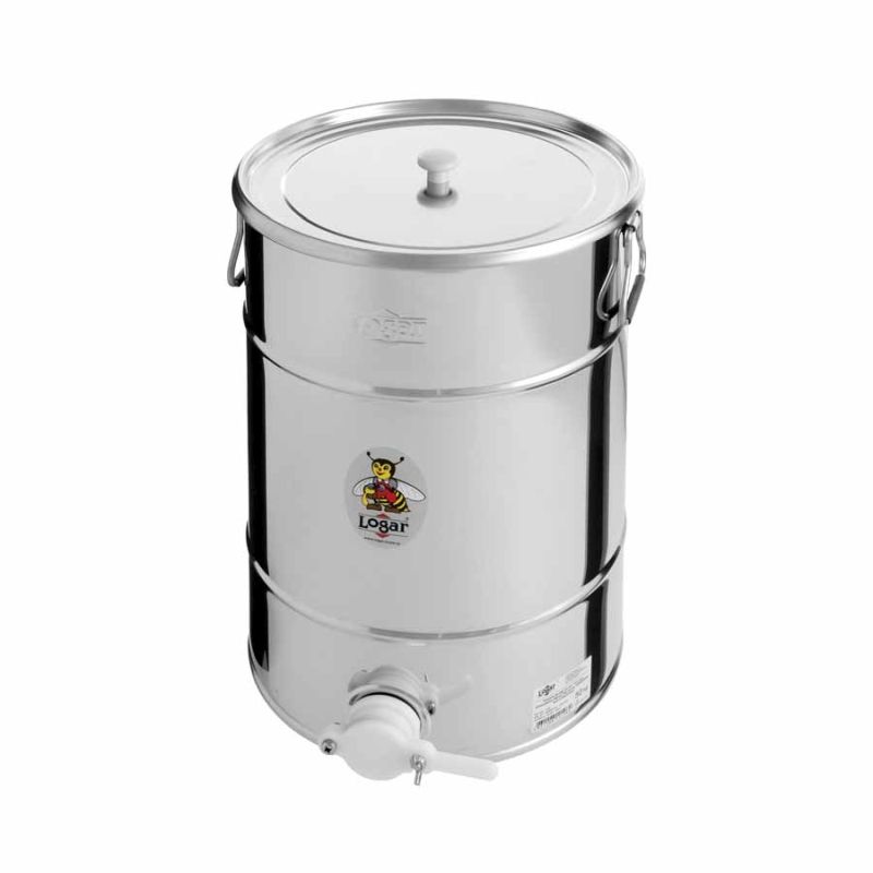 Contenitore per riempimento Logar 50 kg con rubinetto in plastica – Art. Nr. 2108